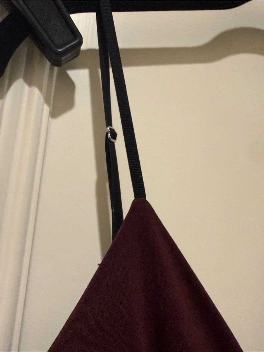 T by Alexander Wang Burgundy Spaghetti-Strap Midi Dress - Picture 4 of 5